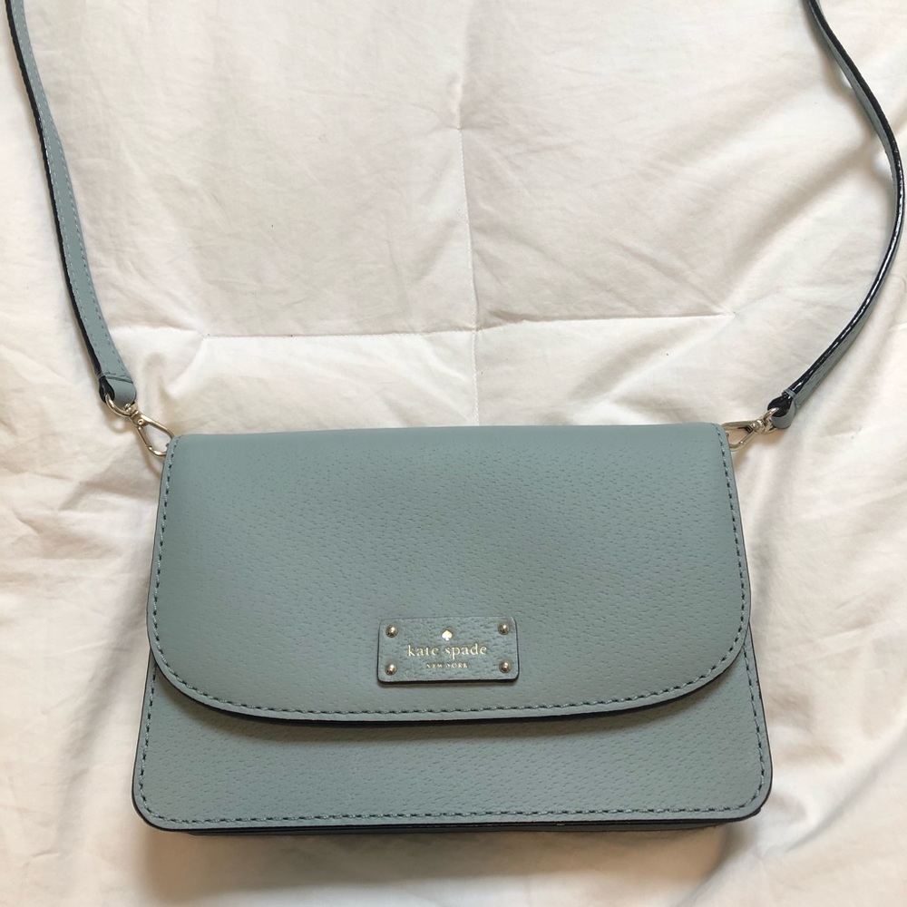 Kate Spade blue crossbody purse